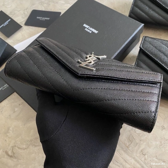 LARGE WALLET FLAP YSL MONOGRAM 0710